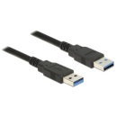 Delock Kabel USB 3.0 0.5m AM-AM czarny