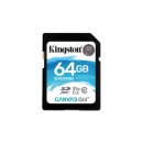 Kingston SD  64GB Canvas Go 90/45MB/s CL10 U3 V30