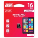 GOODRAM microSD 16GB CL10 UHS-I