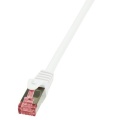 Patchcord LogiLink CQ2061S CAT.6 S/FTP 3m, biały