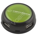 Esperanza HUB 4 PORTY USB 2.0 YOYO ZIELONY EA135G