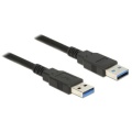 Delock Kabel USB 3.0 0.5m AM-AM czarny