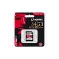 KINGSTON 64GB SDXC Cancas React CL10